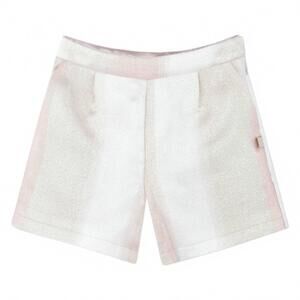 NEW BILLIEBLUSH kids ceremony shiny shorts in beige
